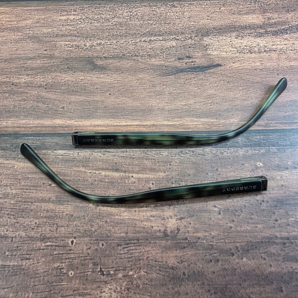 Burberry B 2253 3622 Replacement Eyeglass Temple Arms Olive‎ Green 145mm Italy